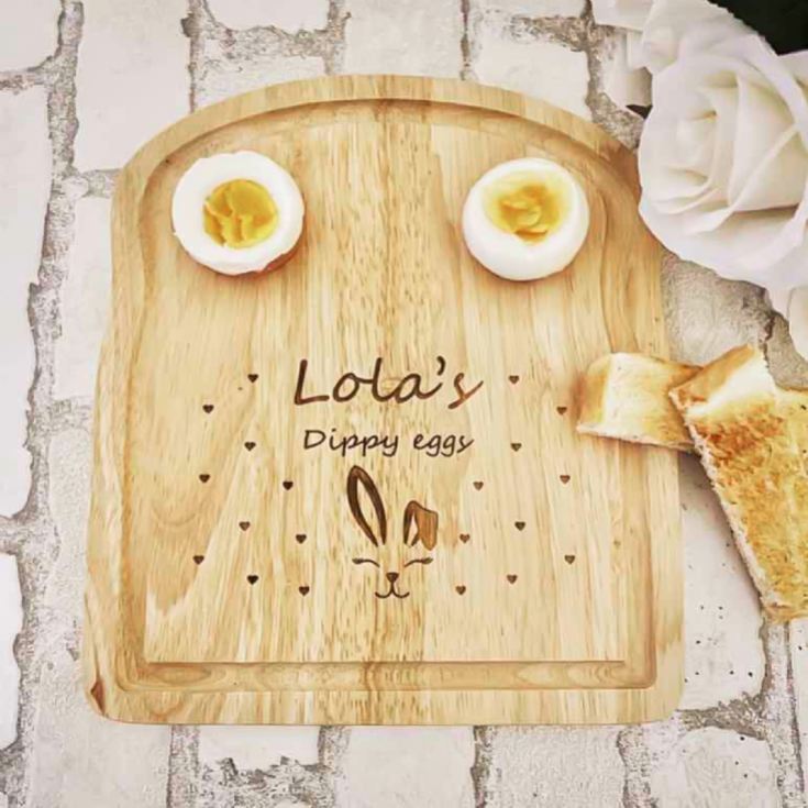 Personalised Wooden Dippy Egg Board product image