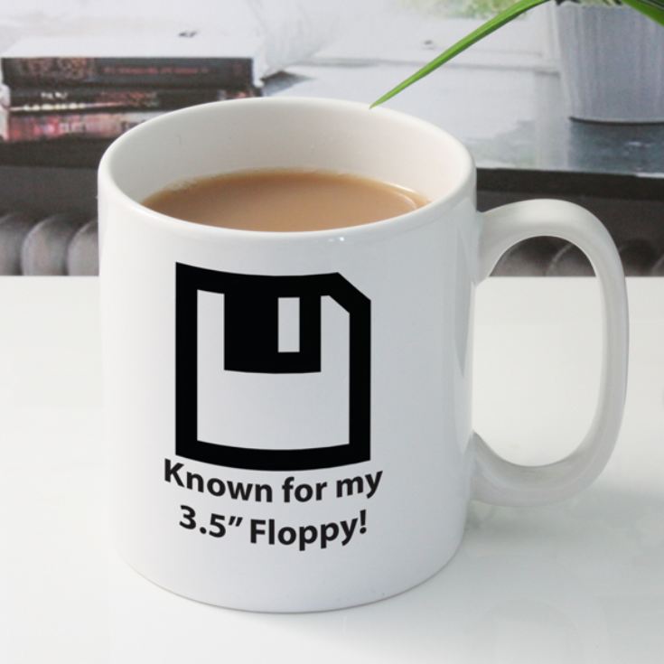 Floppy Disk Personalised Mug product image