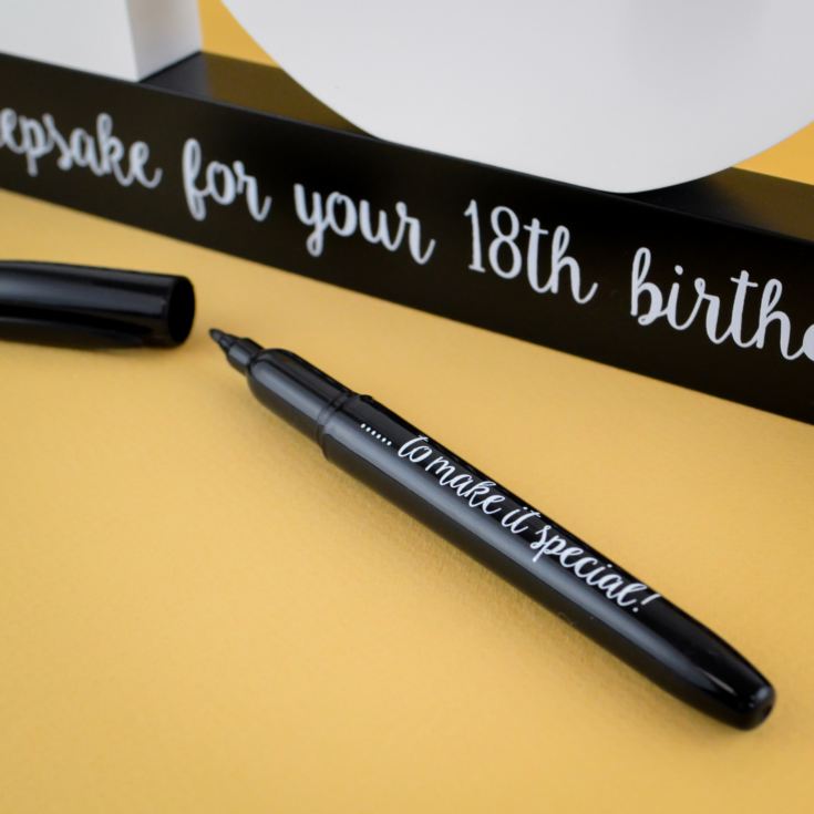 18th Birthday Signature Numbers product image