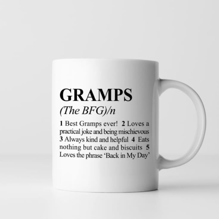 Personalised Dictionary Definition Grandad Mug product image