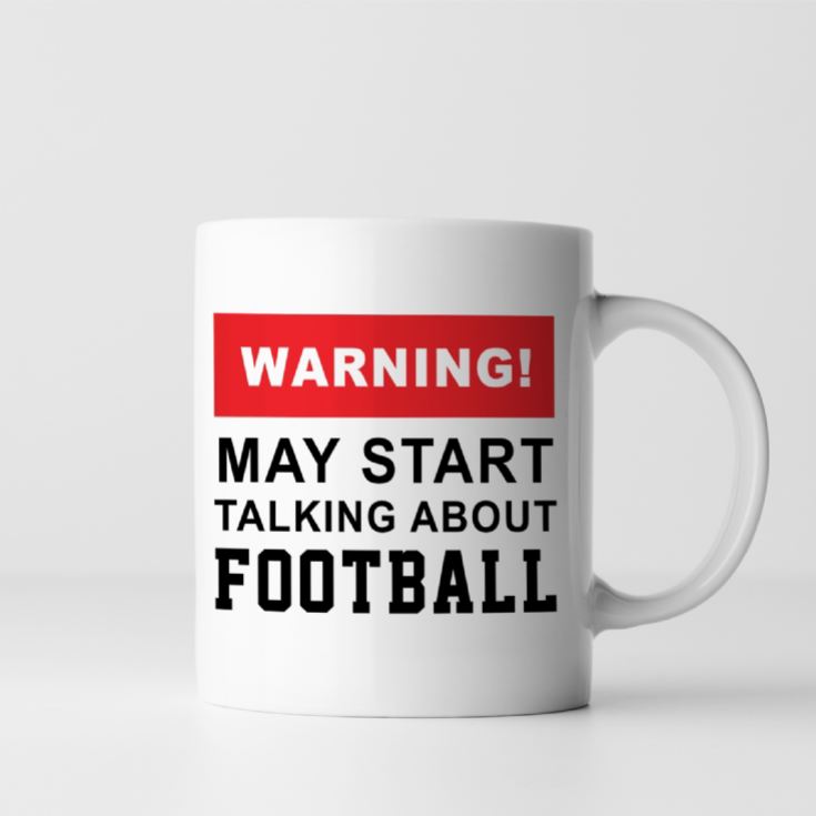 Warning! May Start Talking About... Sports Mug product image