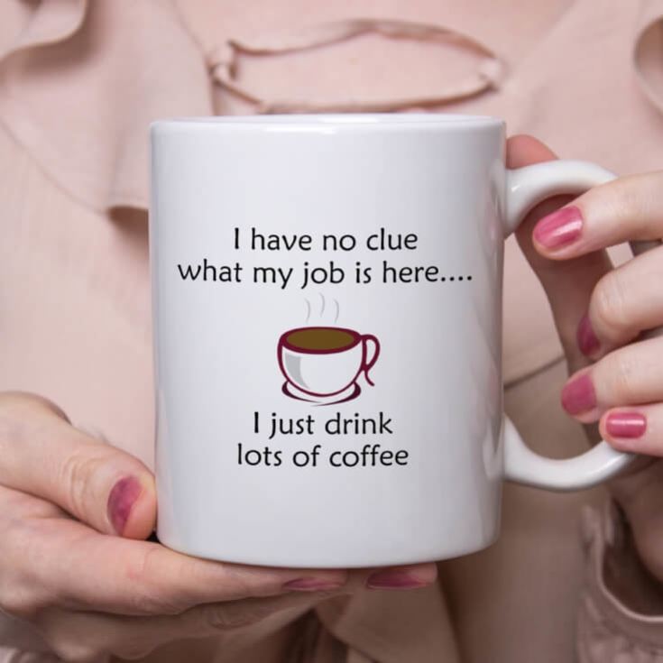 I Just Drink Lots Of Coffee Mug product image
