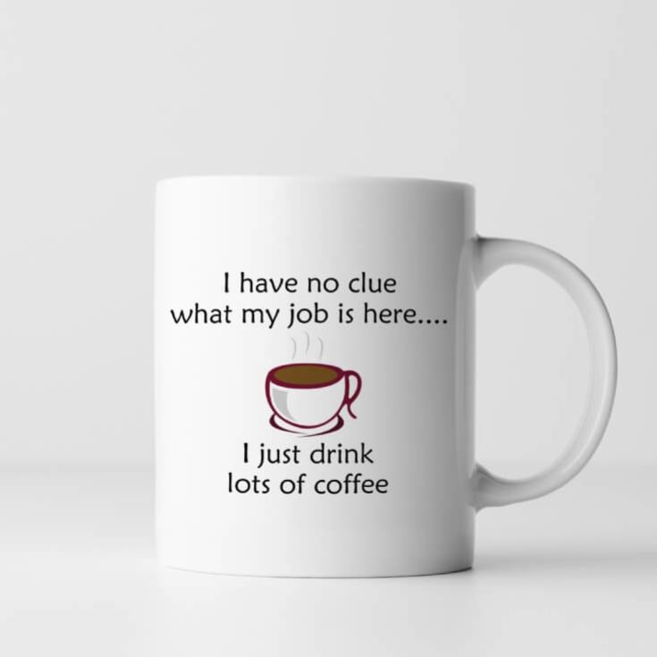 I Just Drink Lots Of Coffee Mug product image