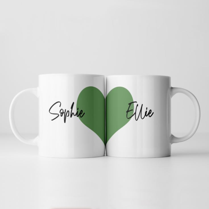 Personalised Love Heart Mug product image