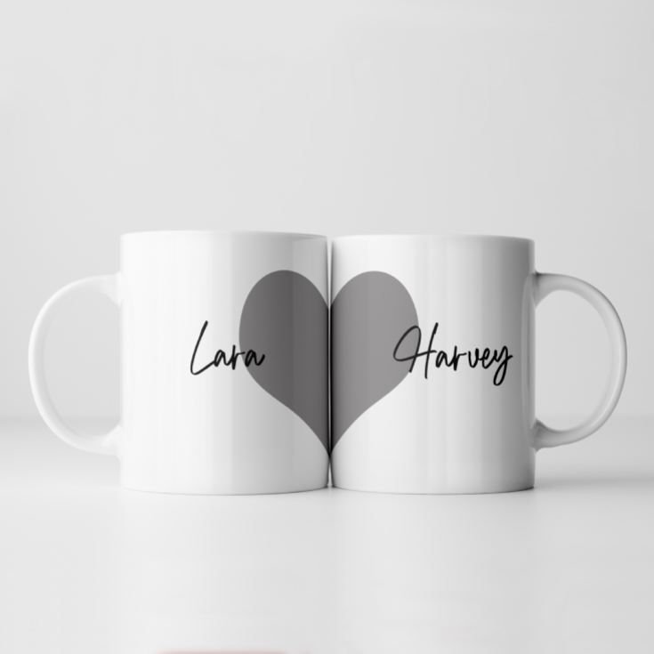 Personalised Love Heart Mug product image