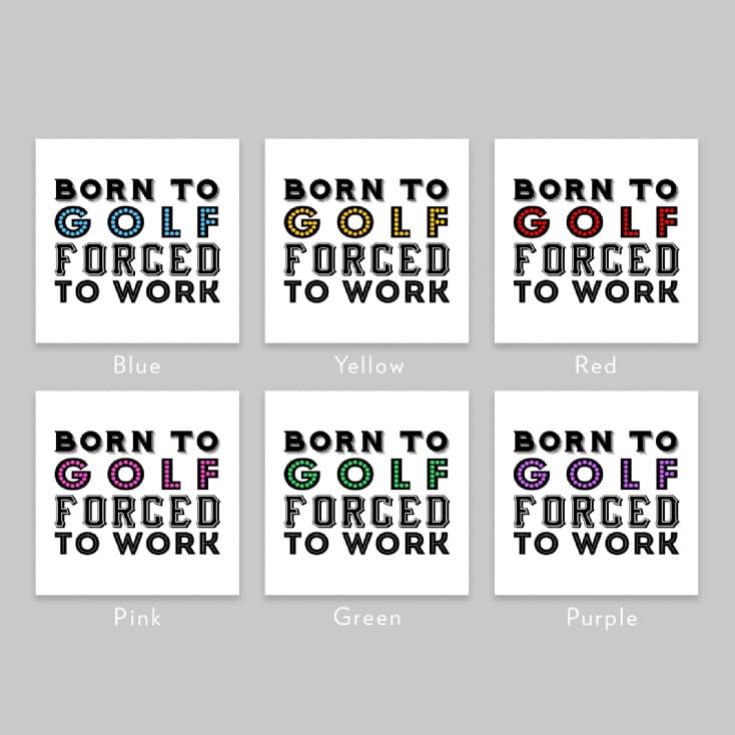 Born To Golf Forced To Work Mug product image