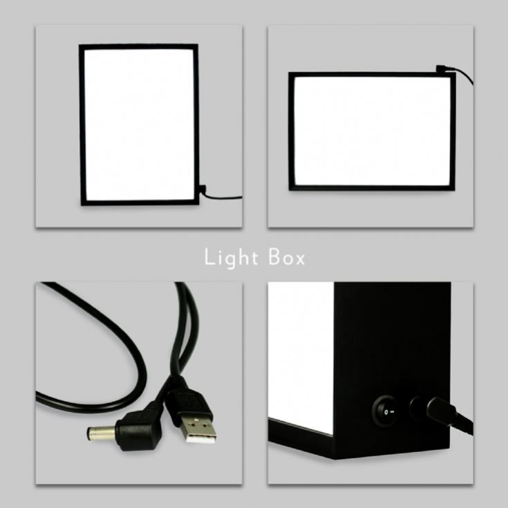 Personalised Coordinates Light Box product image