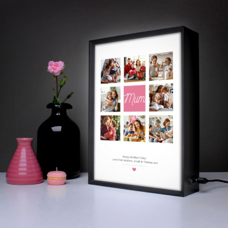 Personalised Photo Celebration Light Box product image