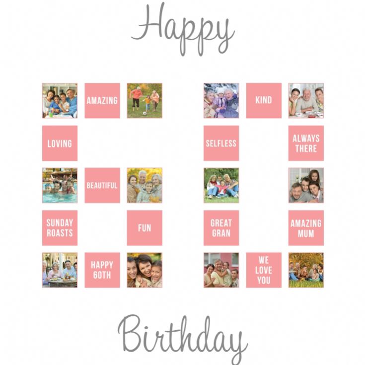 Personalised 60th Special Birthday Light Box product image
