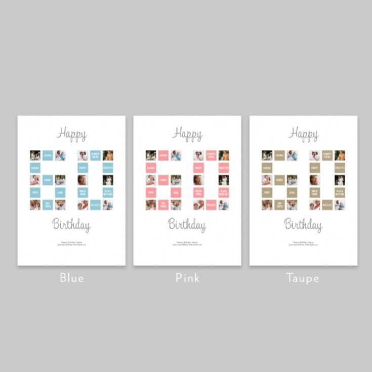 Personalised 60th Special Birthday Light Box product image