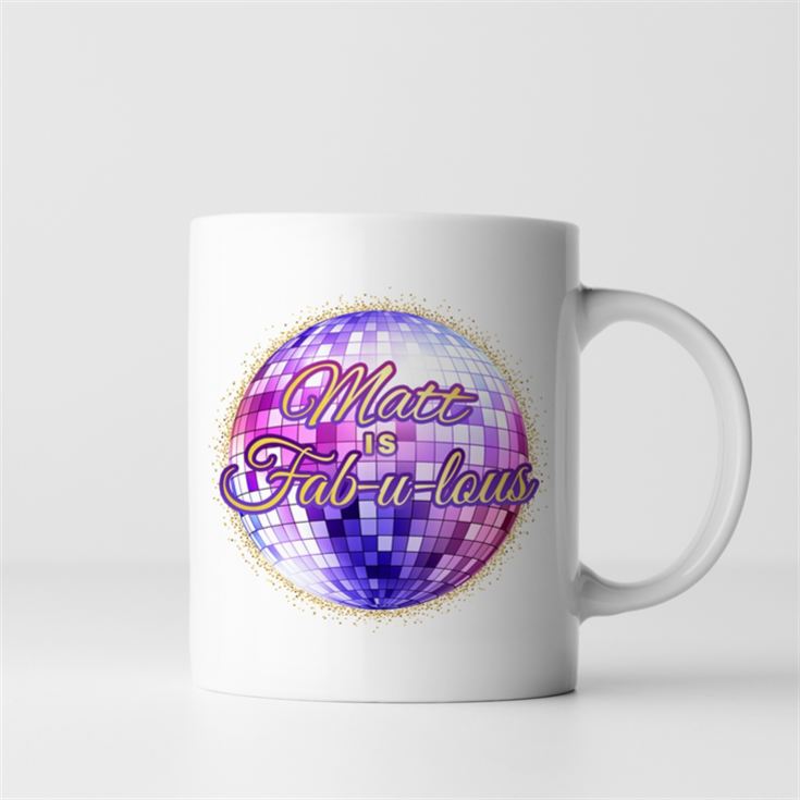 Personalised Glitterball Mug product image