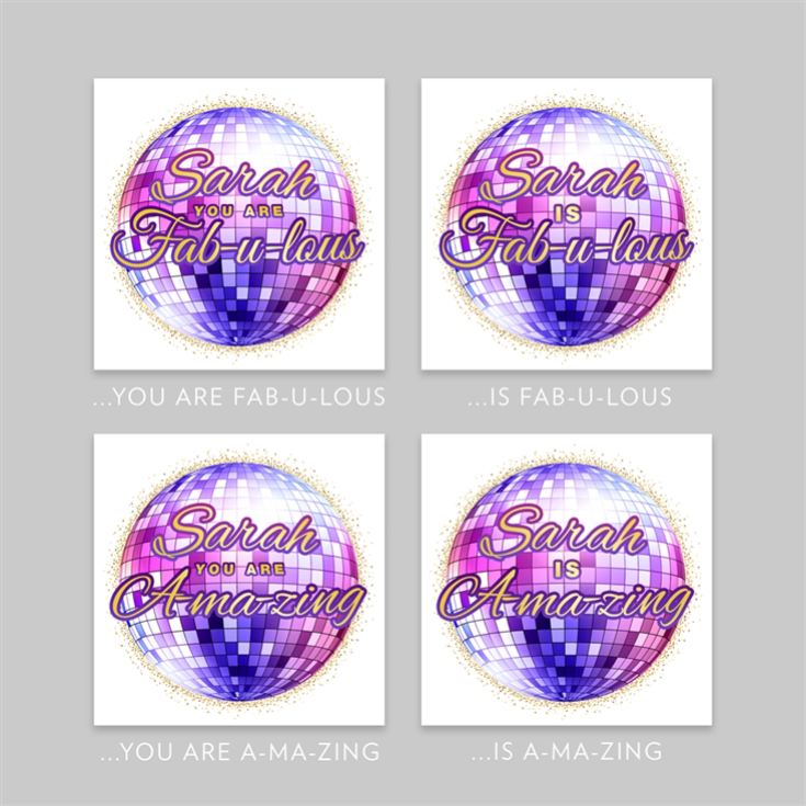 Personalised Glitterball Mug product image