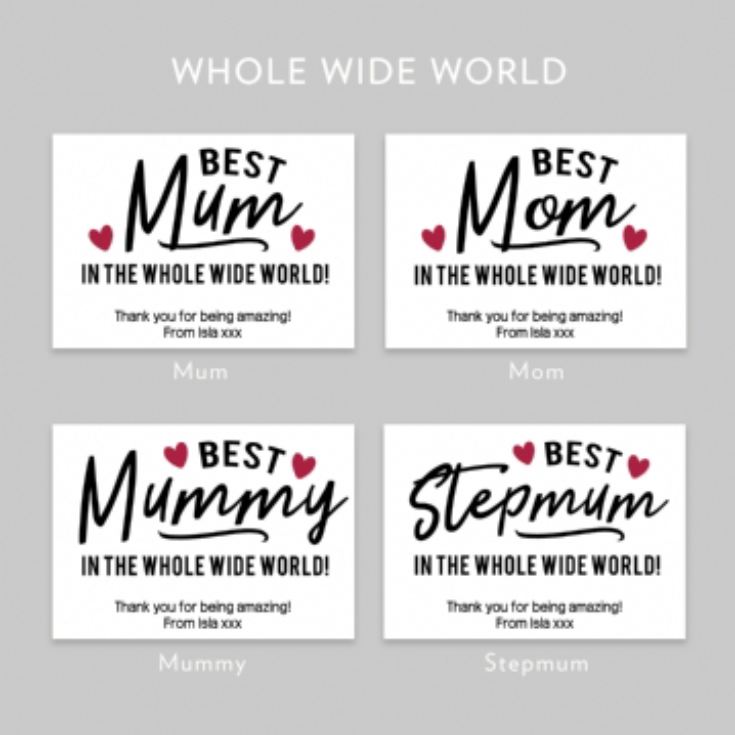 Personalised Best Mum Ever Teddy Bear product image