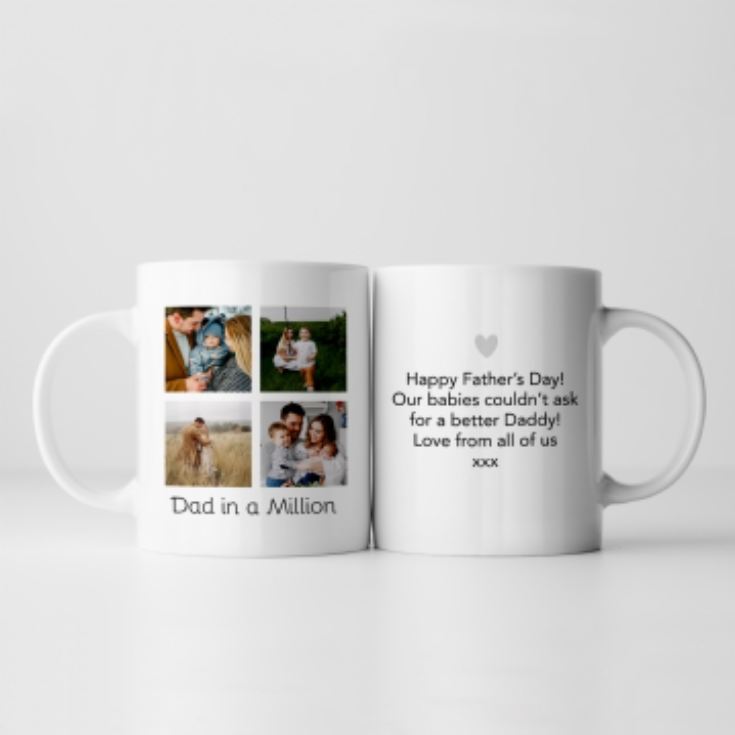 Personalised Dad in a Million Photo Mug product image