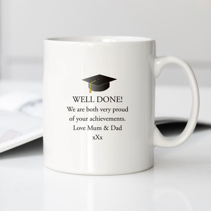 Personalised Graduation Scroll Mug product image