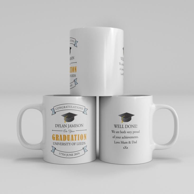 Personalised Graduation Scroll Mug product image