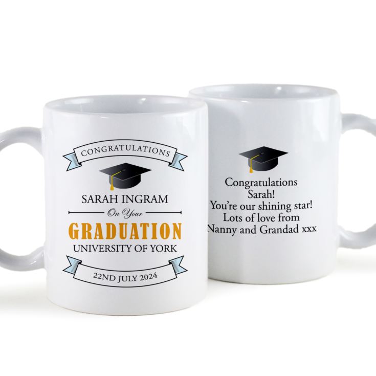 Personalised Graduation Scroll Mug product image