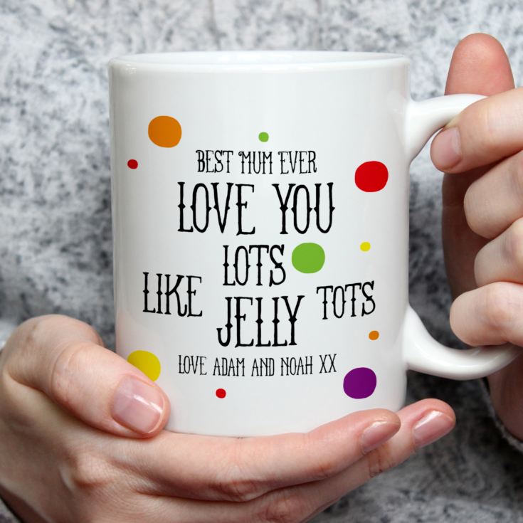Personalised Jelly Tots Mug product image
