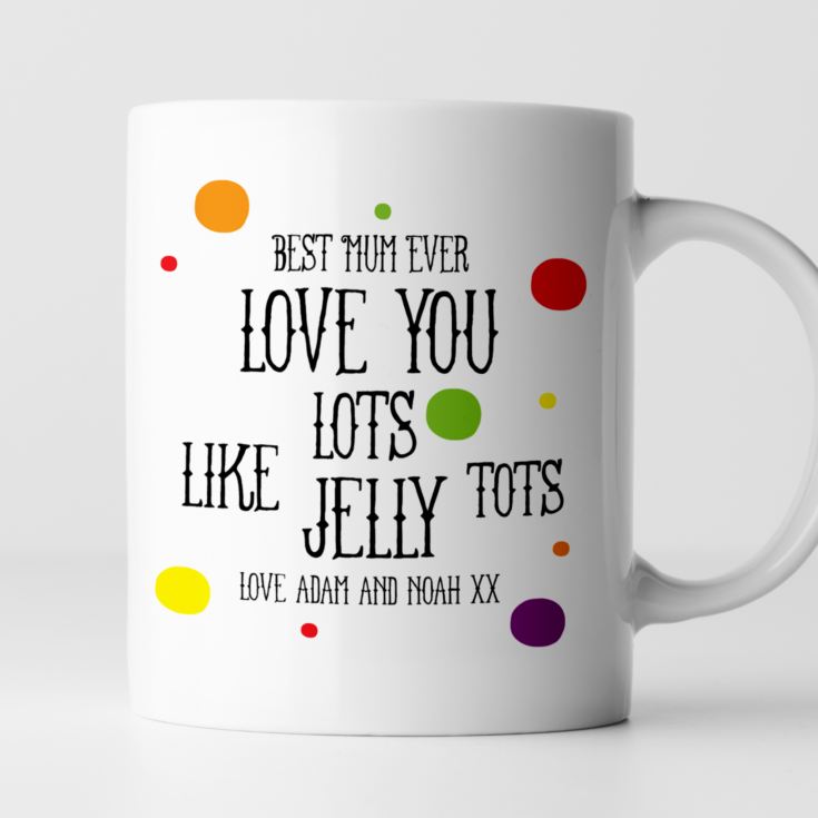 Personalised Jelly Tots Mug product image