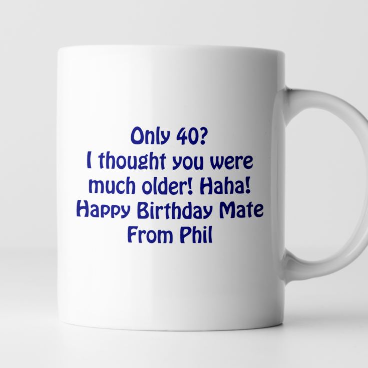 Happy Birthday Personalised Mug product image