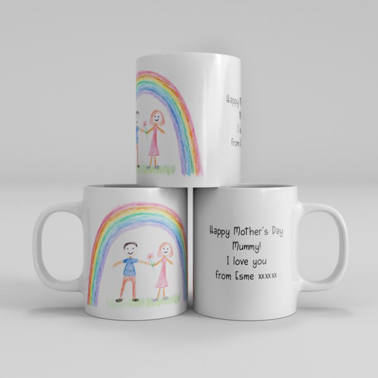 Your Childs Art on a Personalised Mug product image