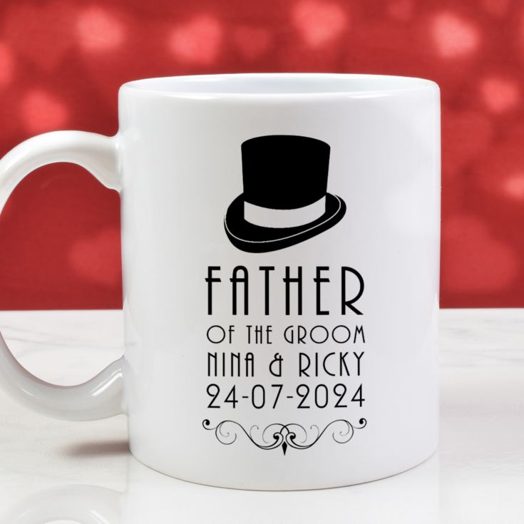 Personalised Father of The Groom Mug product image