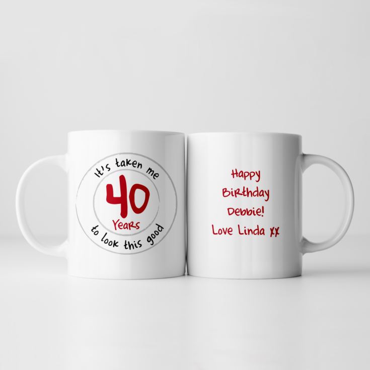 Looking Good Personalised Birthday Mug product image