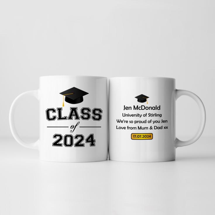 Personalised Class Of Graduation Year Mug product image