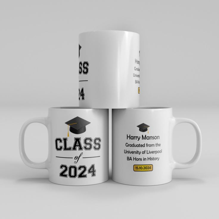 Personalised Class Of Graduation Year Mug product image