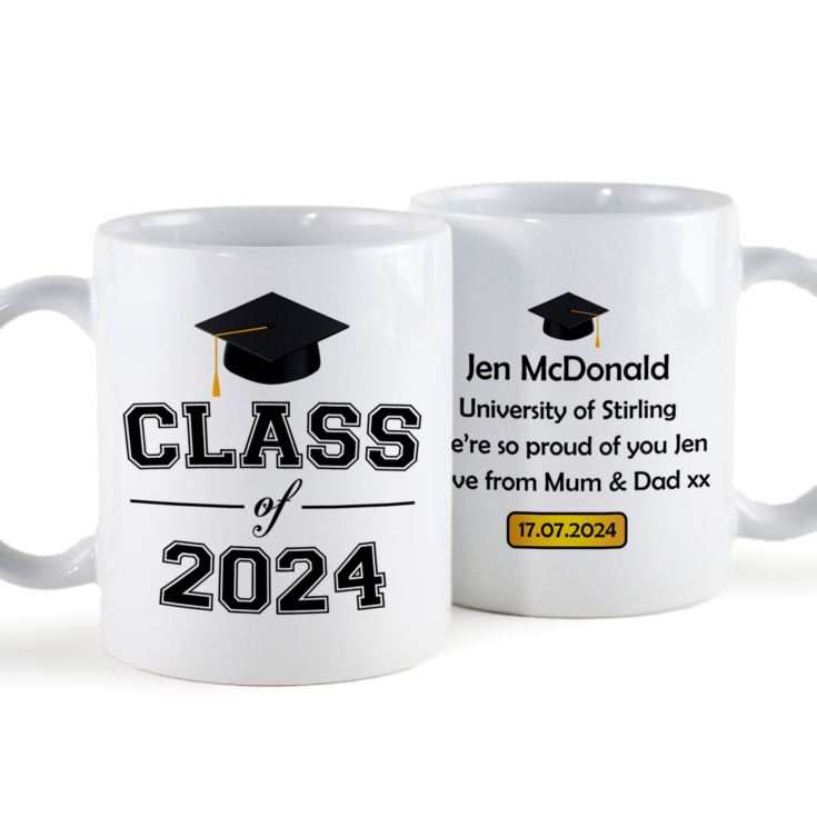 Personalised Class Of Graduation Year Mug product image