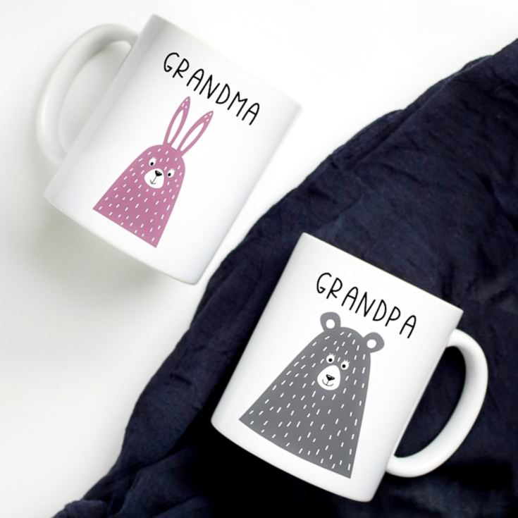 Personalised Pair Of Grandparents Mugs product image