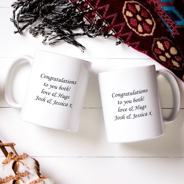 Personalised Mr and Mrs Mugs product image