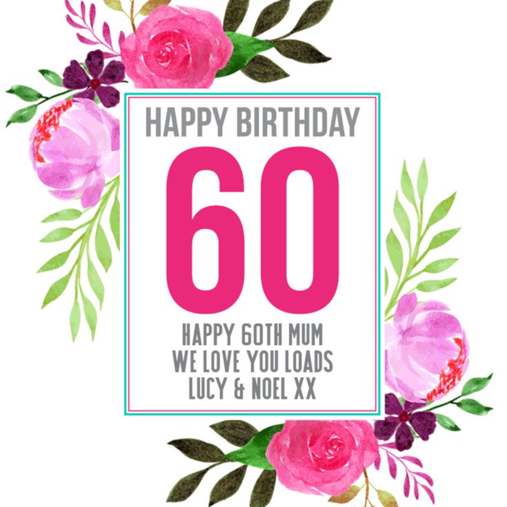 Personalised 60th Birthday Plant Pot product image