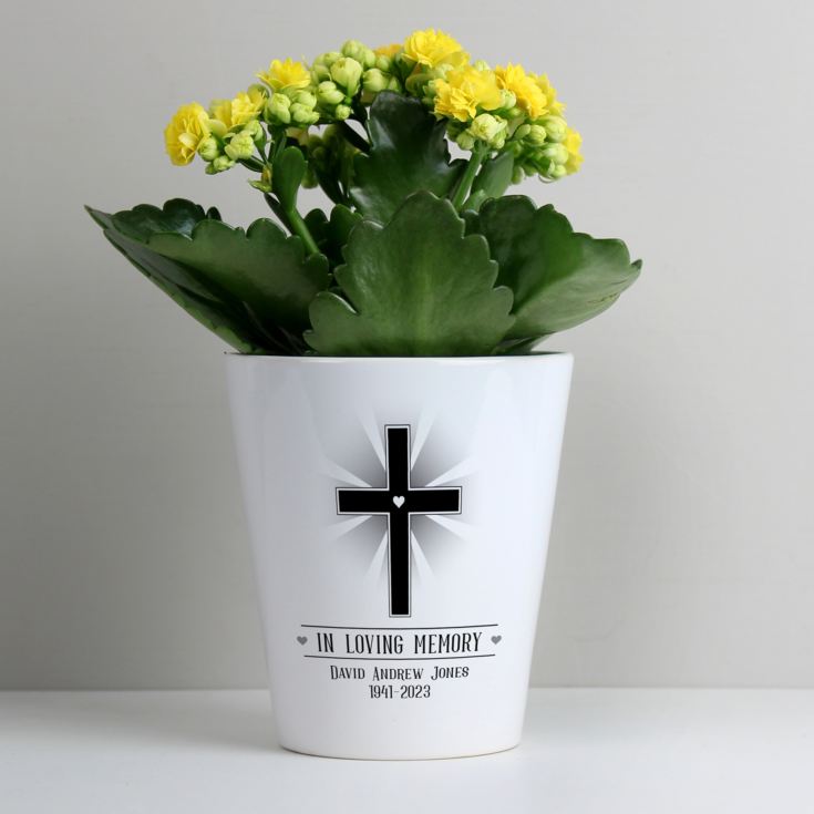 Personalised In Loving Memory Plant Pot product image