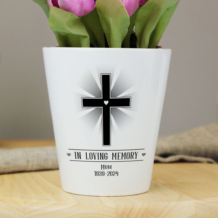 Personalised In Loving Memory Plant Pot product image