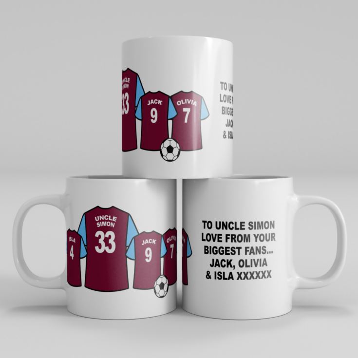 Personalised Football Family Mug product image
