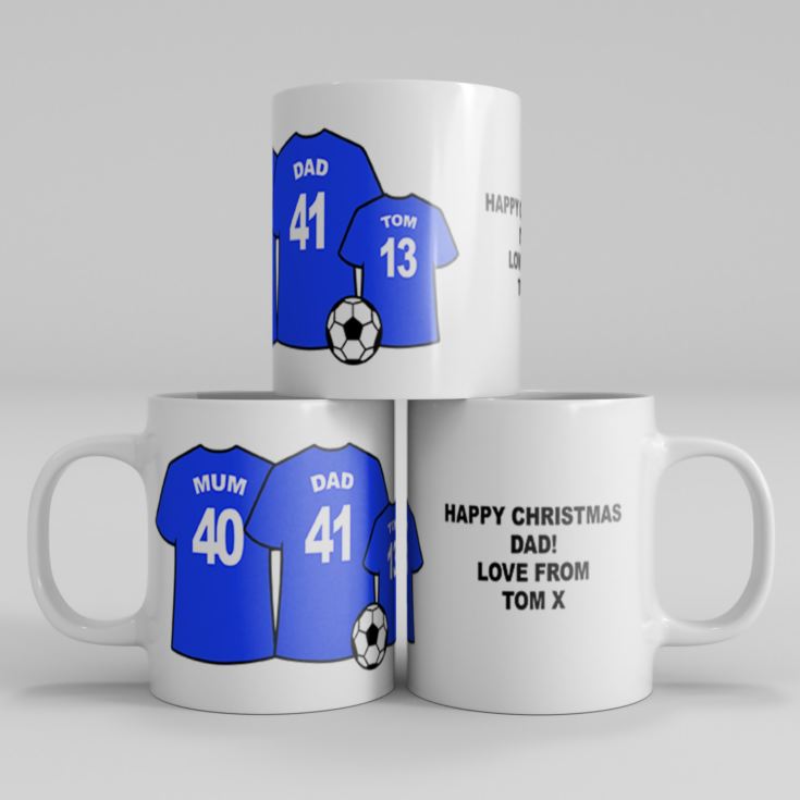 Personalised Football Family Mug product image