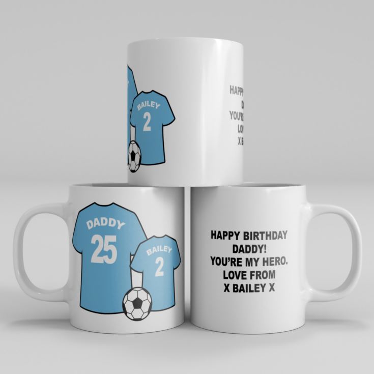 Personalised Football Family Mug product image