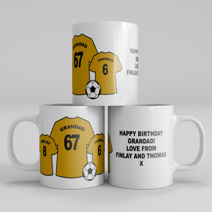 Personalised Football Family Mug product image