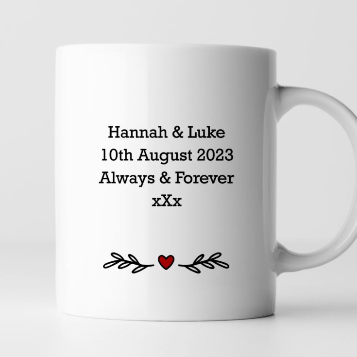 Personalised 1 Year Down Forever to Go Mug product image