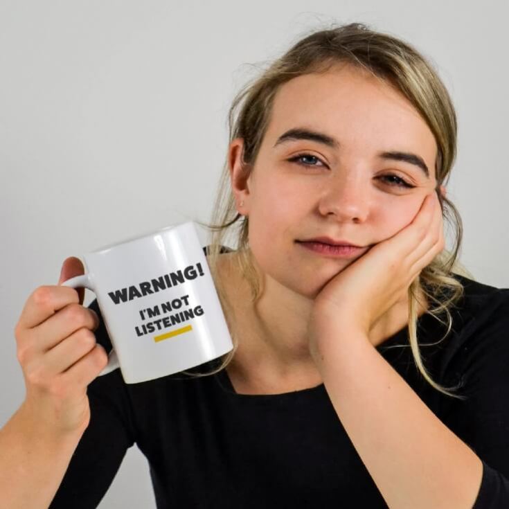 I'm Not Listening Mug  product image