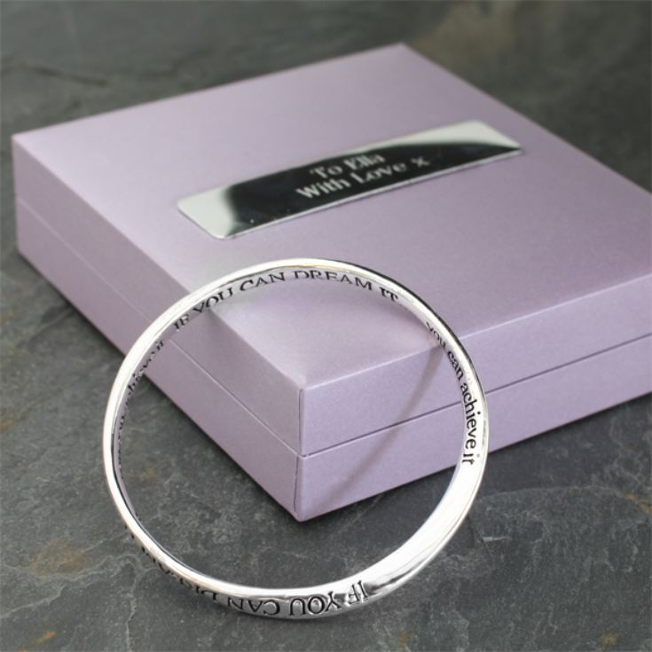 If You Dream It, You Can Achieve It - Bracelet in Personalised Box product image