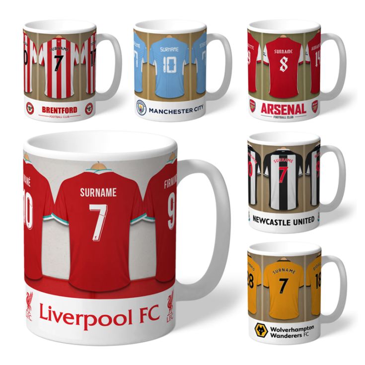 Personalised Football Dressing Room Mug product image