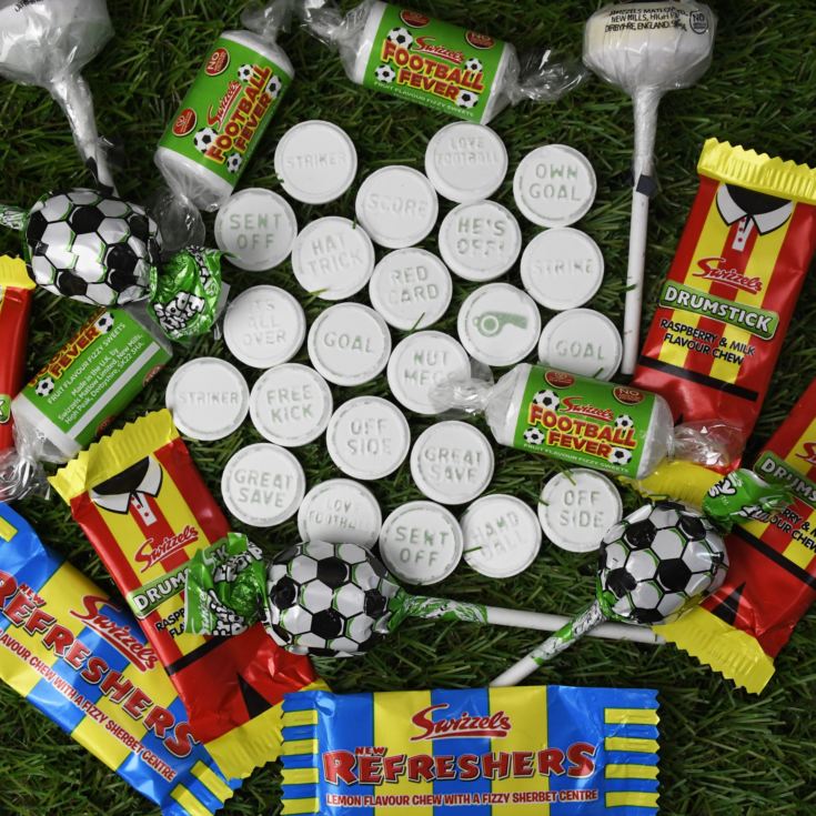 Personalised Football Sweet Jar - Small product image