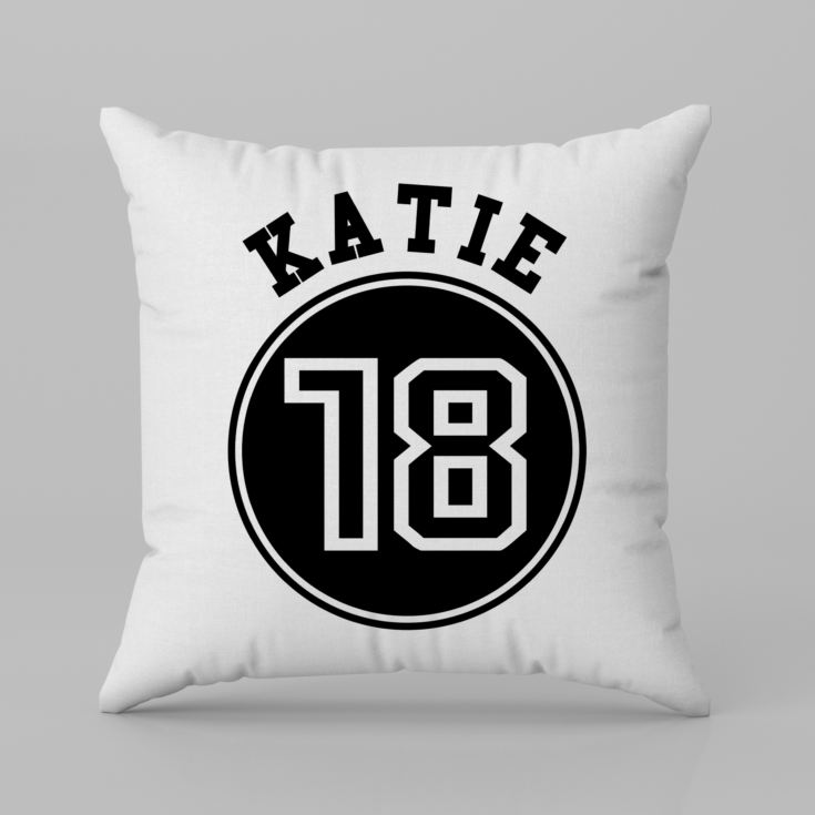 Personalised Football Kit Cushion product image