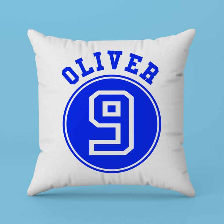 Personalised Football Kit Cushion product image