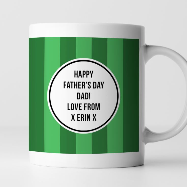 Personalised Football Mad Ceramic Mug product image