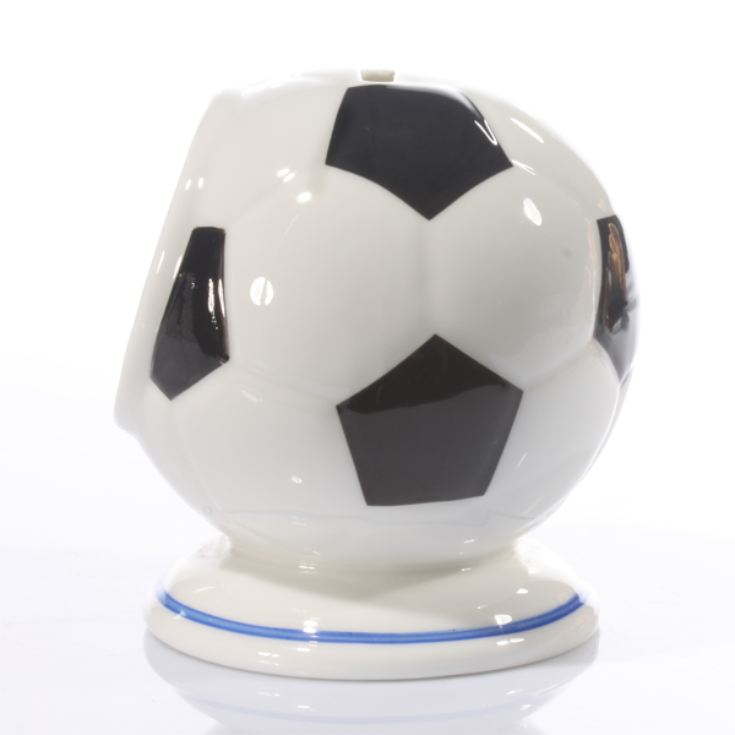Personalised Heron Fine Bone China Football Money Box The Gift Experience