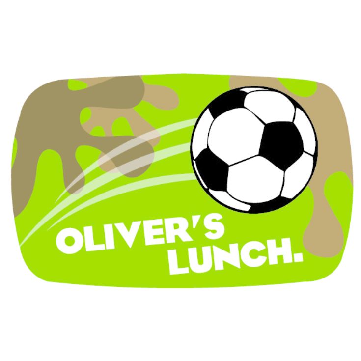 Personalised Football Lunch Box product image