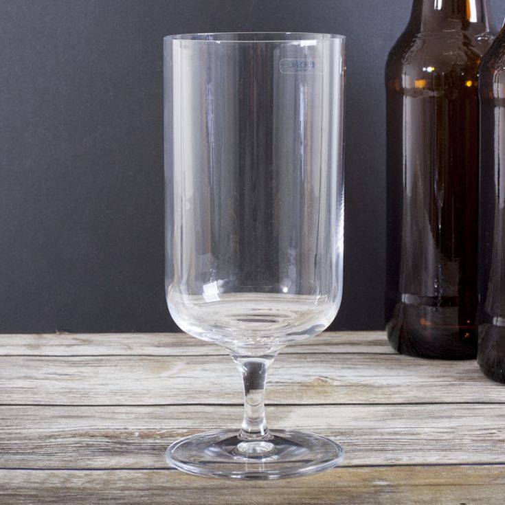 Personalised Footed Beer Glass The Gift Experience